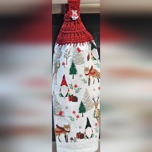 Handmade Crochet Hanging Kitchen Towels - Smoke Free/Dog Friendly Home